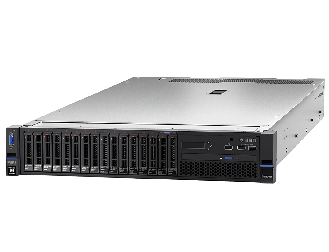 SERVER LENOVO IBM System X3650 M5 E5-2620v3 (6 cores, 12 threads, 2.40GHz, Turbo 3.2GHz, 15M Cache)